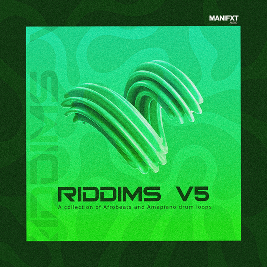 RIDDIMS V5 - Afrobeats & Amapiano Drum Loops